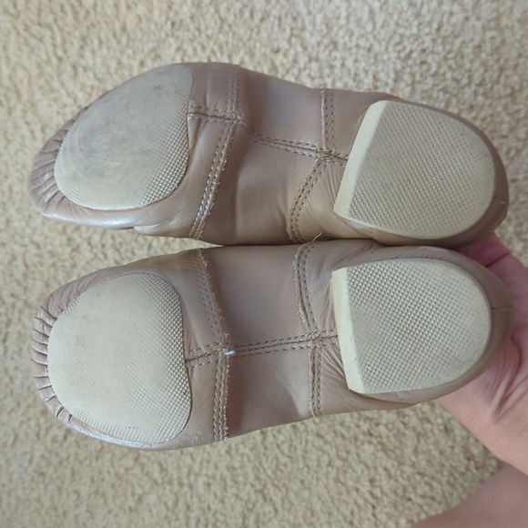 Capezio Tan Jazz Booties Size 7M - Picture 5 of 8